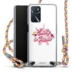 New Carry Case Transparent Stoff colourful/silber