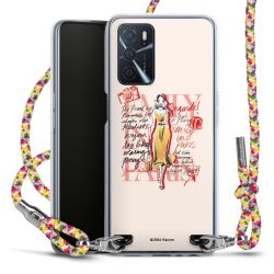 New Carry Case Transparent Stoff colourful/silber