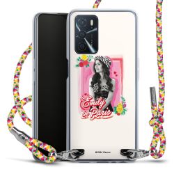 New Carry Case Transparent Stoff colourful/silber