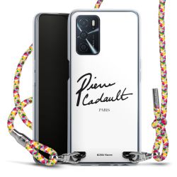 New Carry Case Transparent Stoff colourful/silber