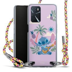 New Carry Case Transparent Stoff colourful/silber