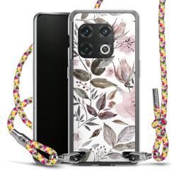 New Carry Case Transparent Stoff colourful/silber