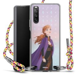 New Carry Case Transparent Stoff colourful/silber