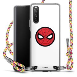 New Carry Case Transparent Stoff colourful/silber