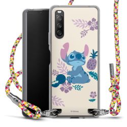 New Carry Case Transparent Stoff colourful/silber