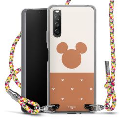 New Carry Case Transparent Stoff colourful/silber