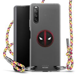 New Carry Case Transparent Stoff colourful/silber