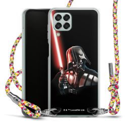 New Carry Case Transparent Stoff colourful/silber