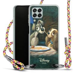 New Carry Case Transparent Stoff colourful/silber