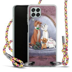 New Carry Case Transparent Stoff colourful/silber