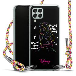 New Carry Case Transparent Stoff colourful/silber