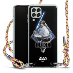 New Carry Case Transparent Stoff colourful/silber