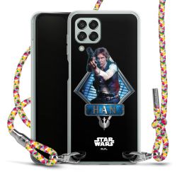 New Carry Case Transparent Stoff colourful/silber