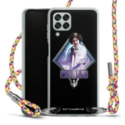 New Carry Case Transparent Stoff colourful/silber