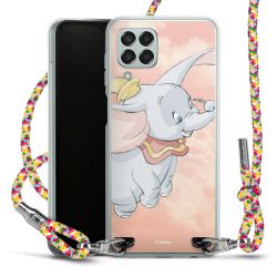 New Carry Case Transparent Stoff colourful/silber