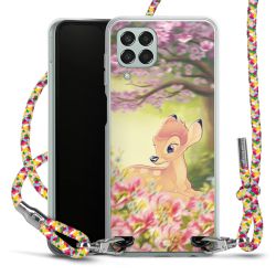 New Carry Case Transparent Stoff colourful/silber