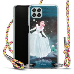 New Carry Case Transparent Stoff colourful/silber