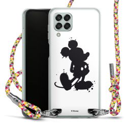 New Carry Case Transparent Stoff colourful/silber