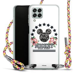 New Carry Case Transparent Stoff colourful/silber