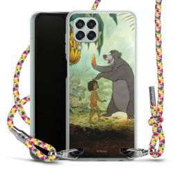 New Carry Case Transparent Stoff colourful/silber