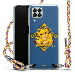 New Carry Case Transparent Stoff colourful/silber