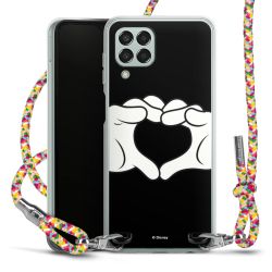 New Carry Case Transparent Stoff colourful/silber