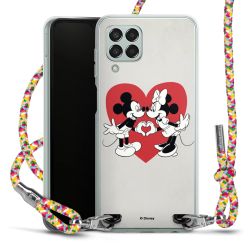 New Carry Case Transparent Stoff colourful/silber