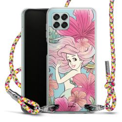 New Carry Case Transparent Stoff colourful/silber