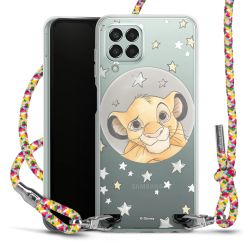 New Carry Case Transparent Stoff colourful/silber