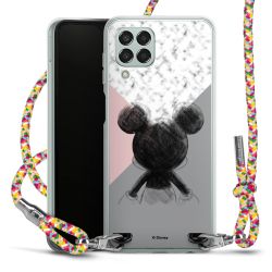 New Carry Case Transparent Stoff colourful/silber