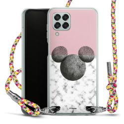 New Carry Case Transparent Stoff colourful/silber