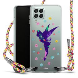 New Carry Case Transparent Stoff colourful/silber