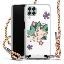 New Carry Case Transparent Stoff colourful/silber