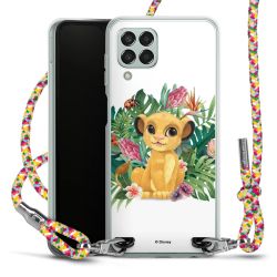 New Carry Case Transparent Stoff colourful/silber