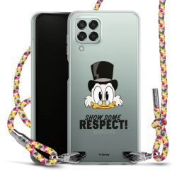 New Carry Case Transparent Stoff colourful/silber