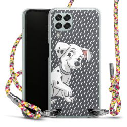 New Carry Case Transparent Stoff colourful/silber