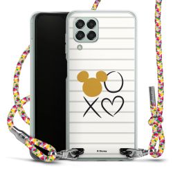 New Carry Case Transparent Stoff colourful/silber