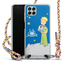 New Carry Case Transparent Stoff colourful/silber