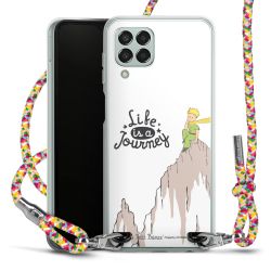 New Carry Case Transparent Stoff colourful/silber