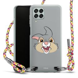 New Carry Case Transparent Stoff colourful/silber