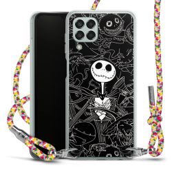 New Carry Case Transparent Stoff colourful/silber