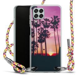 New Carry Case Transparent Stoff colourful/silber