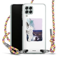 New Carry Case Transparent Stoff colourful/silber