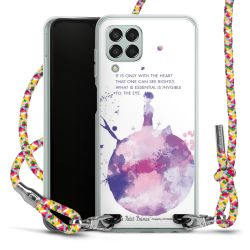 New Carry Case Transparent Stoff colourful/silber