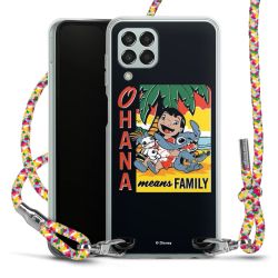 New Carry Case Transparent Stoff colourful/silber