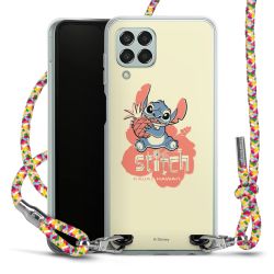 New Carry Case Transparent Stoff colourful/silber