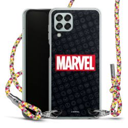 New Carry Case Transparent Stoff colourful/silber