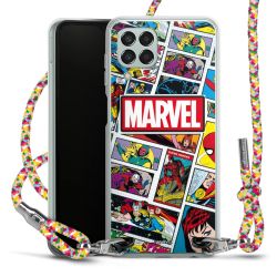 New Carry Case Transparent Stoff colourful/silber