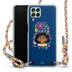 New Carry Case Transparent Stoff colourful/silber