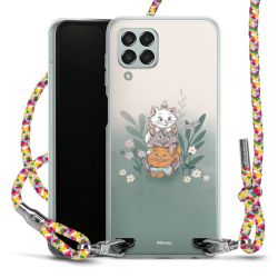 New Carry Case Transparent Stoff colourful/silber